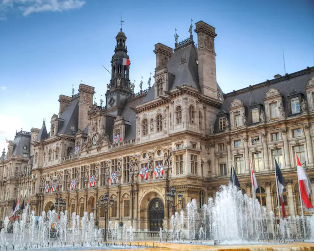 Hôtel de ville de Paris.